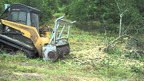 can a skid steer clearing land|heavy equipment for land clearing.